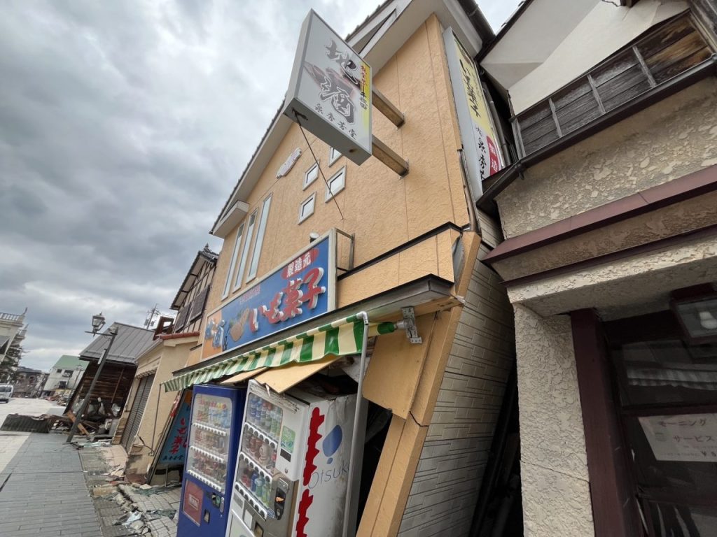 能登半島地震による災害の様子